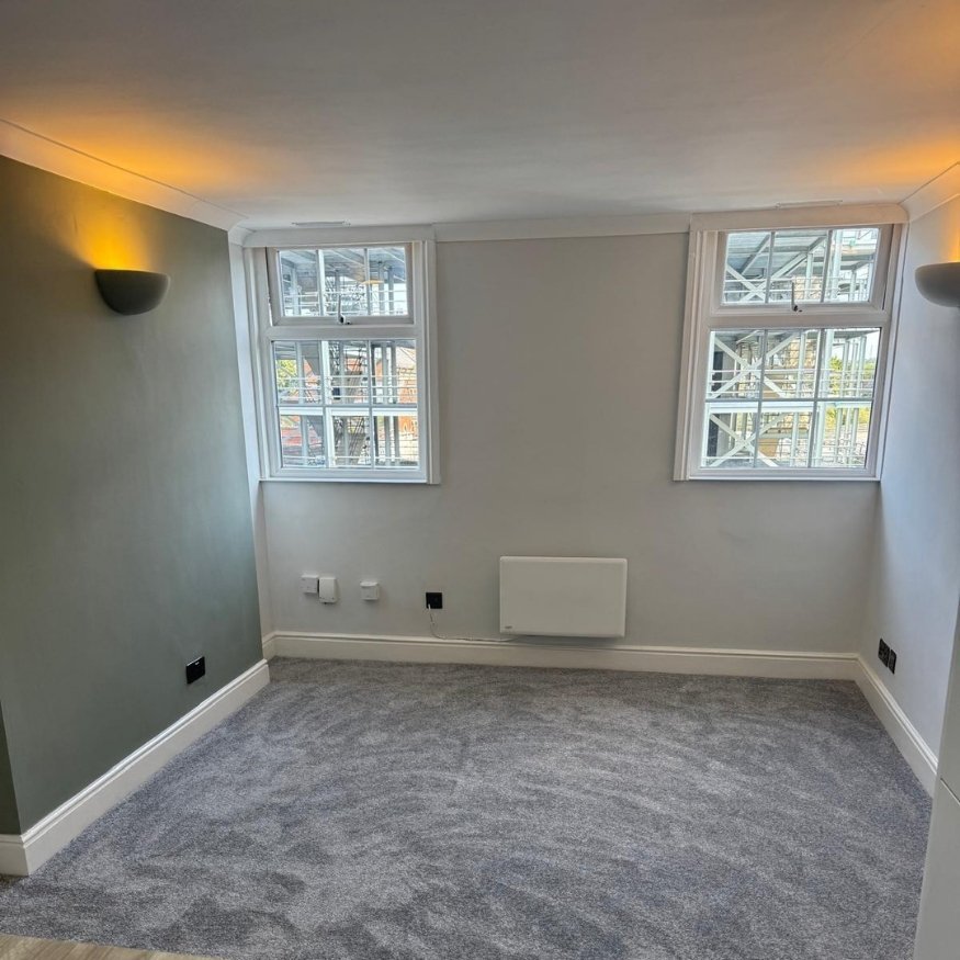 Another completed angle of the main living area after the renovation, demonstrating the effectiveness of our property renovation in Northamptonshire.